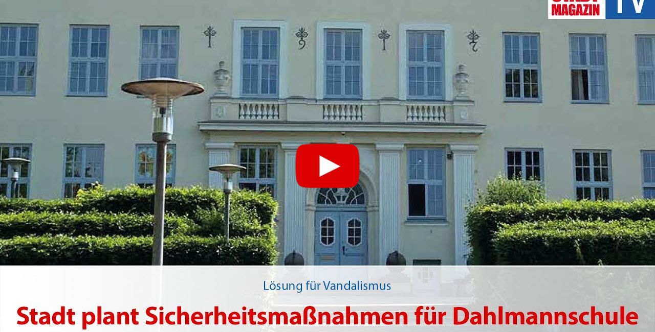 Stadt plant Sicherheitsmaßnahmen für Dahlmannschule Thumbnail