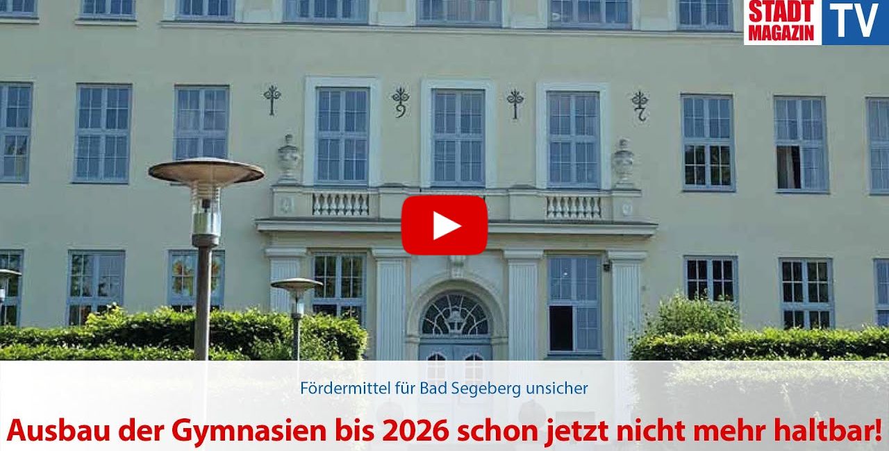 Ausbau der Gymnasien bis 2026 schon jetzt nicht mehr haltbar! Thumbnail