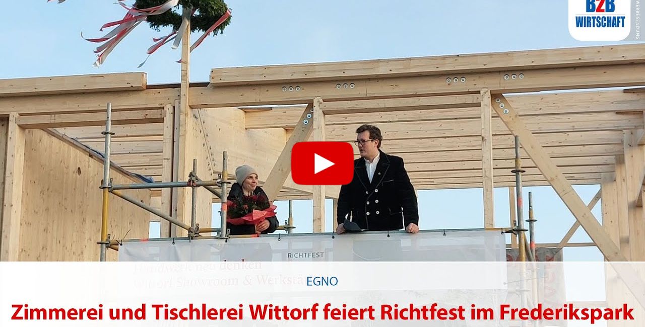 Zimmerei & Tischlerei Wittorf feiert Richtfest im Frederikspark Thumbnail