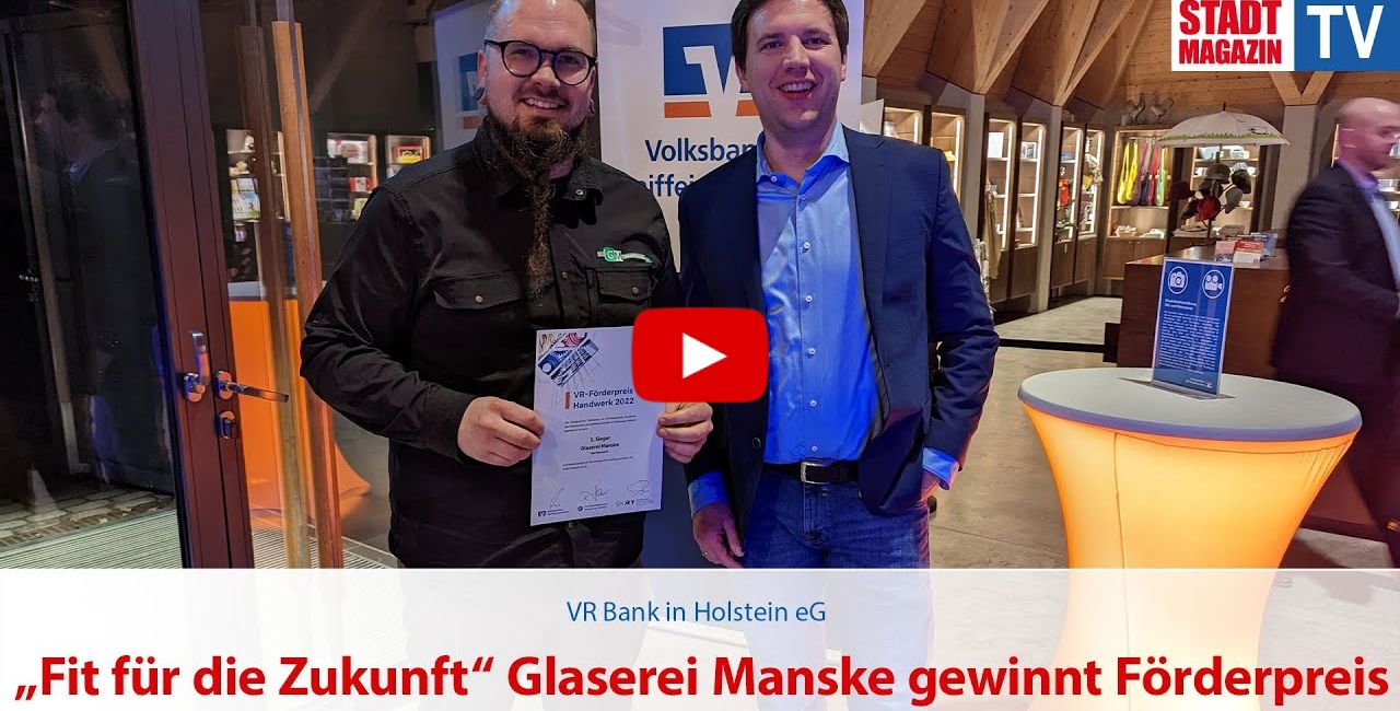 "Fit für die Zukunft" Glaserei Manske gewinnt Förderpreis Thumbnail