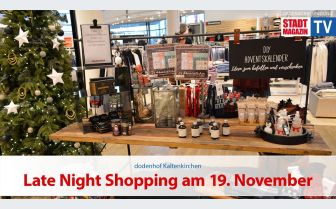 Late Night Shopping am 19. November