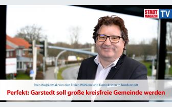 Perfekt: Garstedt soll große kreisfreie Gemeinde werden