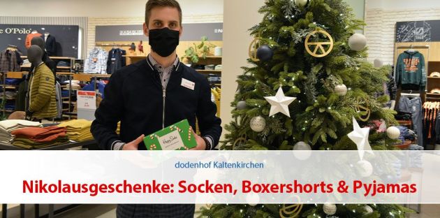 Nikolausgeschenke: Socken, Boxershorts & Pyjamas