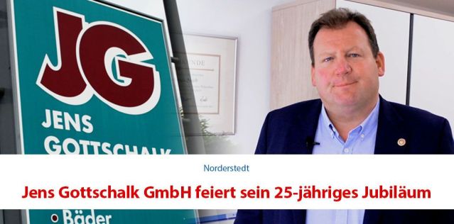 Jens Gottschalk feiert 25-jähriges Jubiläum