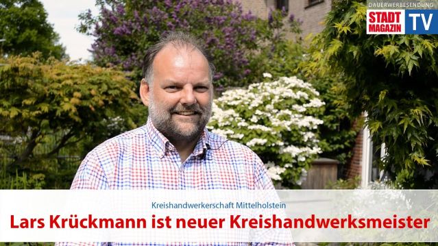 Lars Krückmann ist neuer Kreishandwerksmeister 