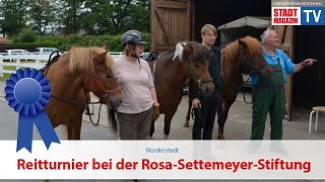 Reitturnier bei der Rosa-Settemeyer-Stiftung